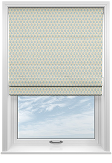 Emily Bond Jaipur, Sky - Roman Blind
